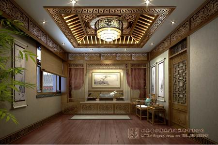 中式會所私密洽談室設(shè)